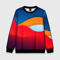 Свитшот детский Палитра Цвета, цвет: 3D-черный