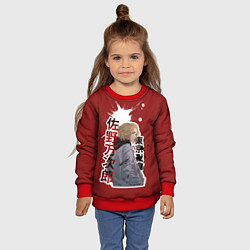 Свитшот детский Tokyo Revengers anime, цвет: 3D-красный — фото 2