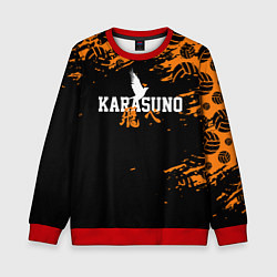 Свитшот детский KARASUNO КАРАСУНО, цвет: 3D-красный