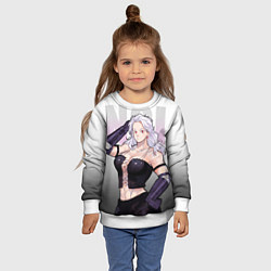 Свитшот детский Noi, цвет: 3D-белый — фото 2
