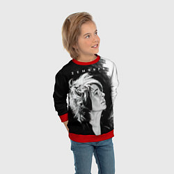 Свитшот детский Zемфира Зефира, цвет: 3D-красный — фото 2