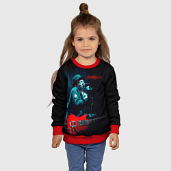 Свитшот детский Агата Кристи Глеб Самойлов, цвет: 3D-красный — фото 2