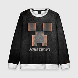 Свитшот детский MINECRAFT TEXTURE IRON, цвет: 3D-белый