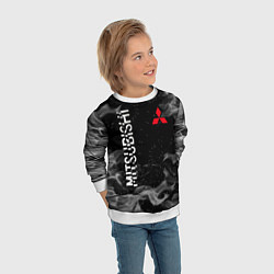 Свитшот детский MITSUBISHI ОГОНЬ, цвет: 3D-белый — фото 2