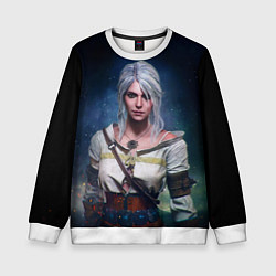 Свитшот детский Ciri, цвет: 3D-белый