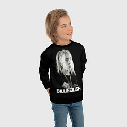 Свитшот детский BILLIE EILISH, цвет: 3D-черный — фото 2