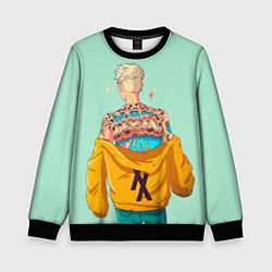 Свитшот детский МГК, цвет: 3D-черный