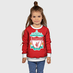 Свитшот детский F C LIVERPOOL, цвет: 3D-белый — фото 2