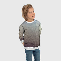 Свитшот детский Металликскин, цвет: 3D-белый — фото 2