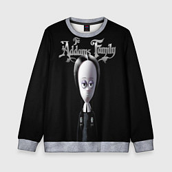 Свитшот детский Семейка Аддамс Addams Family, цвет: 3D-меланж