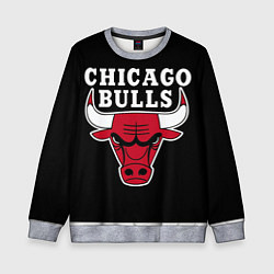 Свитшот детский B C Chicago Bulls, цвет: 3D-меланж