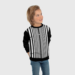 Свитшот детский Эффект Доплера, цвет: 3D-черный — фото 2