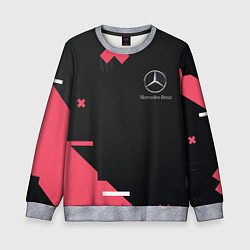 Свитшот детский Мерседес Mersedes, цвет: 3D-меланж