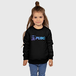 Свитшот детский PUBG NEON,, цвет: 3D-черный — фото 2