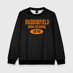 Свитшот детский Haddonfield High School 1978, цвет: 3D-черный