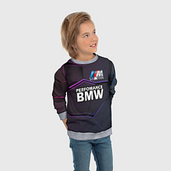 Свитшот детский BMW Perfomance, цвет: 3D-меланж — фото 2
