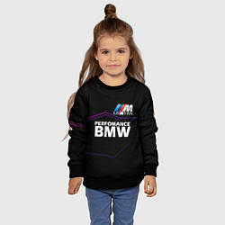 Свитшот детский BMW фанат, цвет: 3D-черный — фото 2