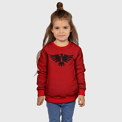 Свитшот детский Кровавые Вороны цвет ордена, цвет: 3D-красный — фото 2