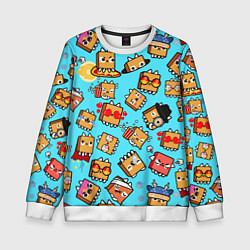 Свитшот детский PAPER BAG CAT TOCA BOCA TOCA LIFE WORLD, цвет: 3D-белый