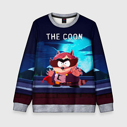 Свитшот детский The Coon - Енот Южный Парк, цвет: 3D-меланж
