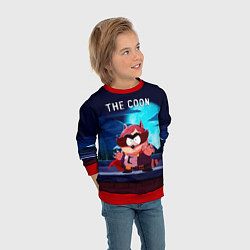 Свитшот детский The Coon - Енот Южный Парк, цвет: 3D-красный — фото 2