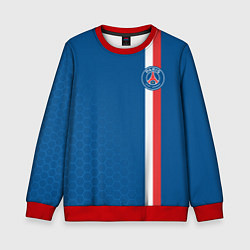 Свитшот детский PSG SPORT STRIPES UNIFORM, цвет: 3D-красный