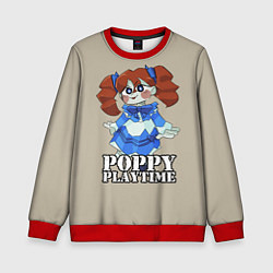 Свитшот детский Poppy Playtime, цвет: 3D-красный