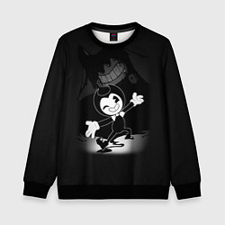 Свитшот детский BENDY - БЕНДИ ИГРА, цвет: 3D-черный