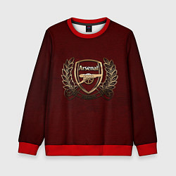 Свитшот детский Arsenal London, цвет: 3D-красный