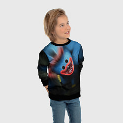 Свитшот детский ХАГИ ВАГИ, Я ТЕБЯ ПОЙМАЛ, цвет: 3D-черный — фото 2