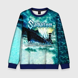 Свитшот детский World War Live: Battle of the Baltic Sea - Sabaton, цвет: 3D-синий