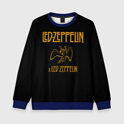 Свитшот детский Led Zeppelin x Led Zeppelin, цвет: 3D-синий