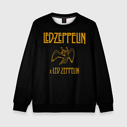 Свитшот детский Led Zeppelin x Led Zeppelin, цвет: 3D-черный