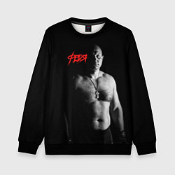 Свитшот детский ФЕДЯ, цвет: 3D-черный