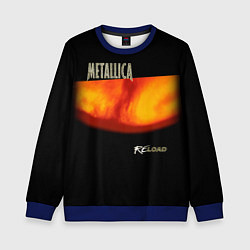 Свитшот детский Metallica ReLoad, цвет: 3D-синий
