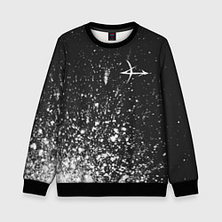 Свитшот детский ЗОВ АДА - ARROWHEADS - Краски, цвет: 3D-черный