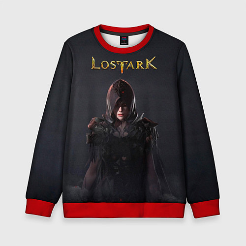 Детский свитшот Lost Ark Ассасин Клинок смерти / 3D-Красный – фото 1