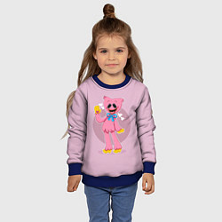 Свитшот детский KISSY MISSY POPPY PLAYTIME ПОППИ ПЛЕЙТАЙМ КИССИ МИ, цвет: 3D-синий — фото 2