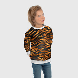 Свитшот детский В шкуре тигра, цвет: 3D-белый — фото 2