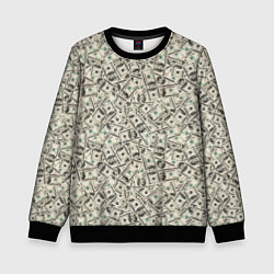 Детский свитшот Доллары Dollars