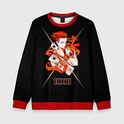 Свитшот детский HXH - Hunter x Hunter, цвет: 3D-красный