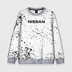 Свитшот детский Nissan ниссан, цвет: 3D-меланж