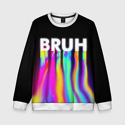 Детский свитшот BRUH Братан