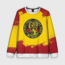 Свитшот детский Cobra Kai Big Logo, цвет: 3D-белый