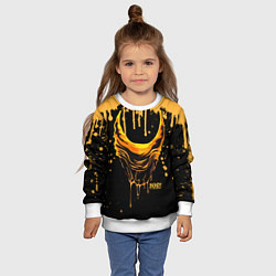 Свитшот детский Bendy and the Ink Machine Бэнди чудовище, цвет: 3D-белый — фото 2