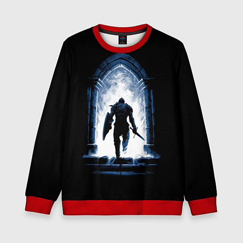 Детский свитшот Избранный мертвец / 3D-Красный – фото 1