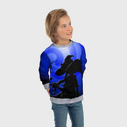Свитшот детский МОНА АСТРОЛОГ MONA ГЕНШИН ИМПАКТ, цвет: 3D-меланж — фото 2