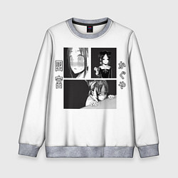 Свитшот детский Kaguya Shinomiya print, цвет: 3D-меланж