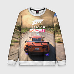 Свитшот детский Forza Horizon 5 Игра, цвет: 3D-белый