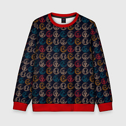 Свитшот детский Виртуальная Валюта, цвет: 3D-красный